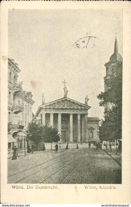 CPA Vilnius Wilna Litauen, Domkirche