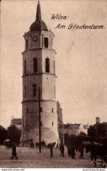 CPA Vilnius Wilna Litauen, Glockenturm