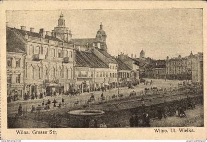 CPA Vilnius Wilna Litauen, Große Straße