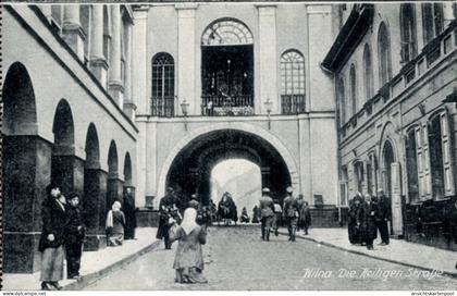 CPA Vilnius Wilna Litauen, Heiligen-Straße