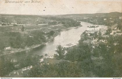 TOTALANSICHT VON WILNA         FELDPOST   2 SCANS