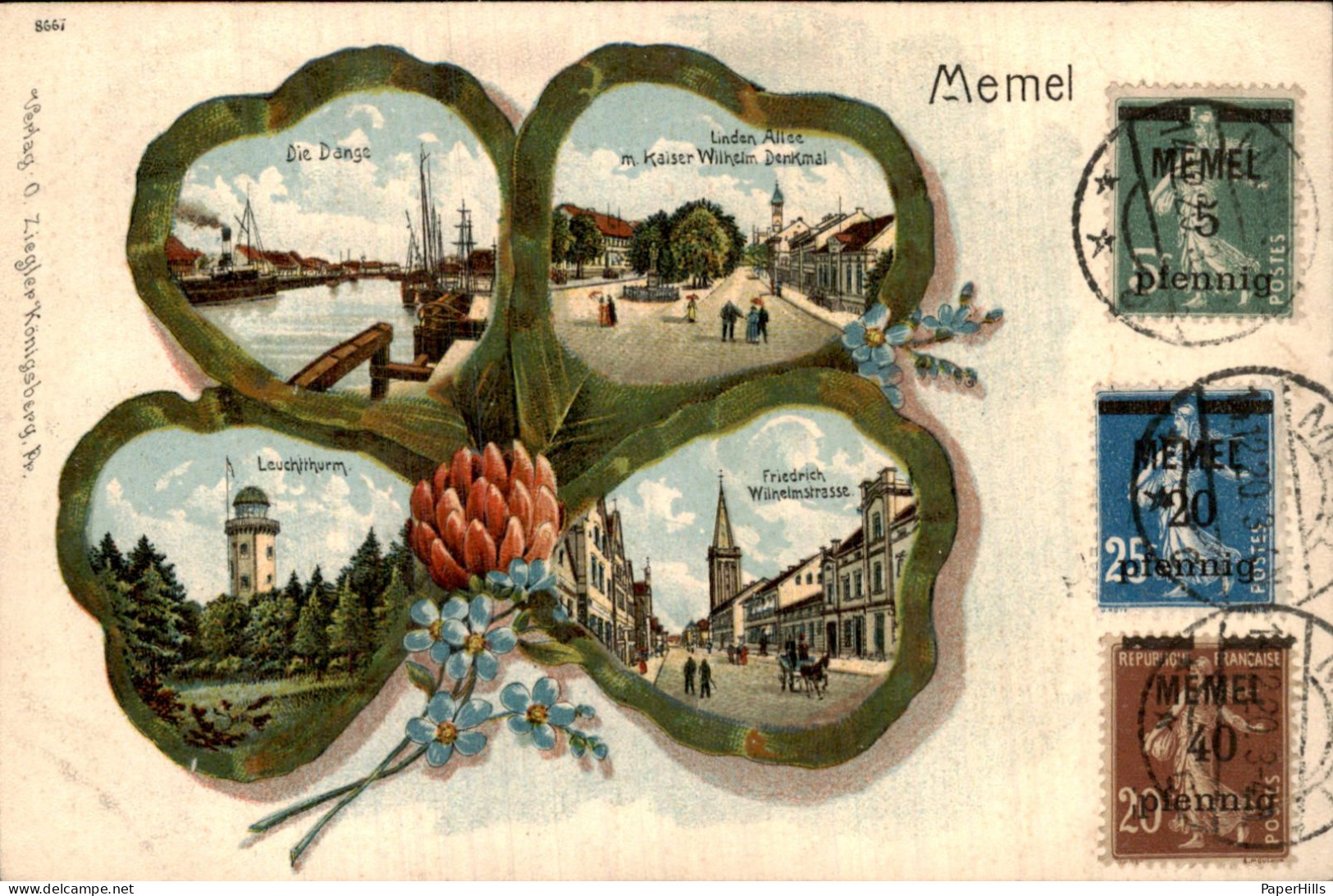 Litouwen Lithuania - Memel