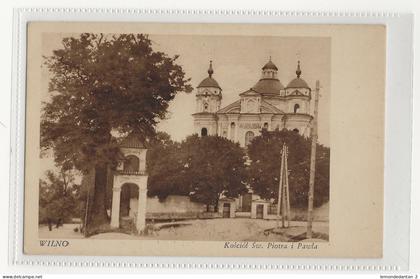 Wilno. Kosciol Sw. Piotra i Pawla. *