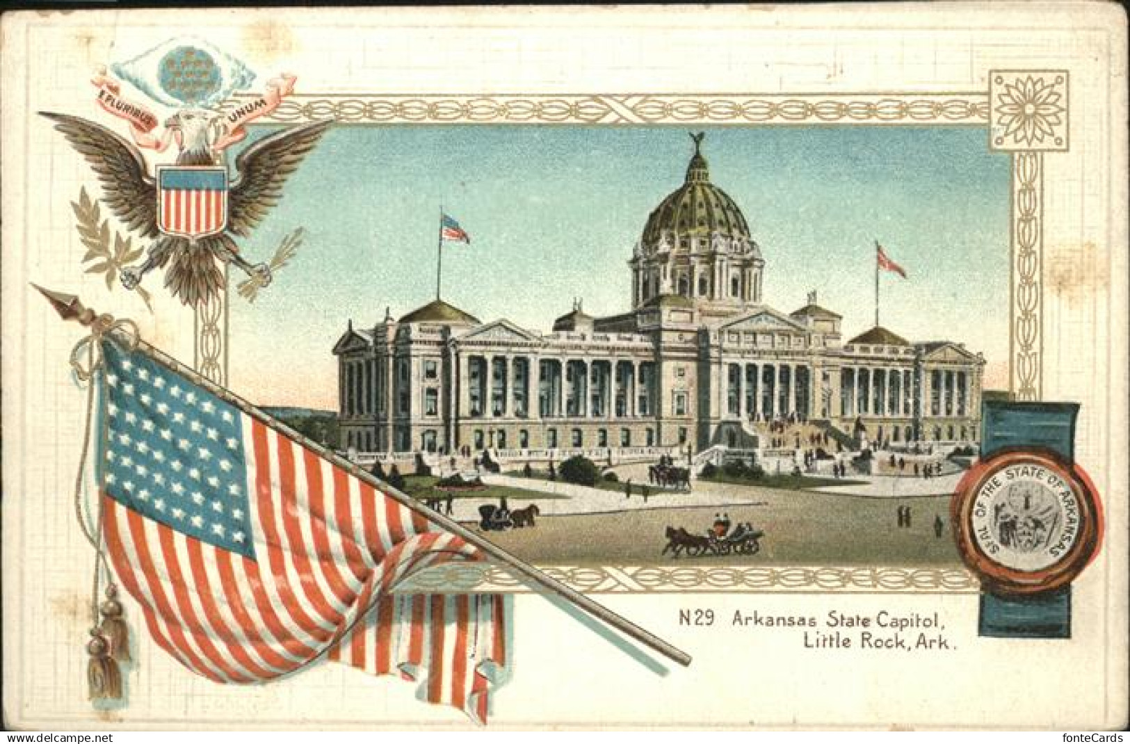 Little Rock Arkansas Arkansas State Capitol