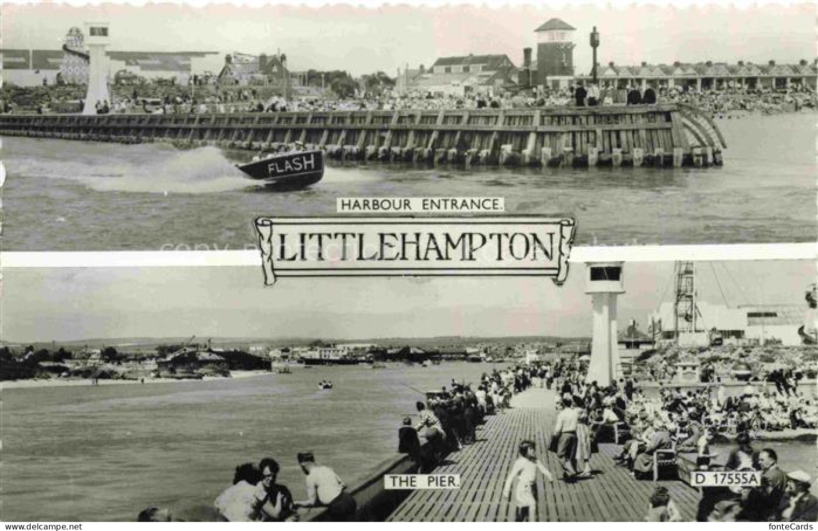Littlehampton Wychavon Worcestershire UK Harbour Entrance Pier