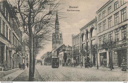 Lituanie - MEMEL - Marktstrasse