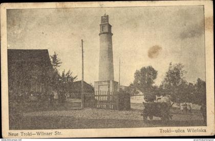 CPA Litauen, Neue Troki, Wilnaer Straße