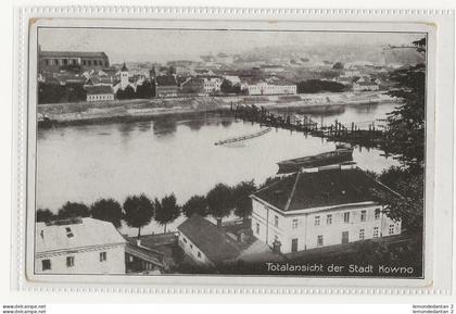 Totalansicht der Stadt Kowno.*