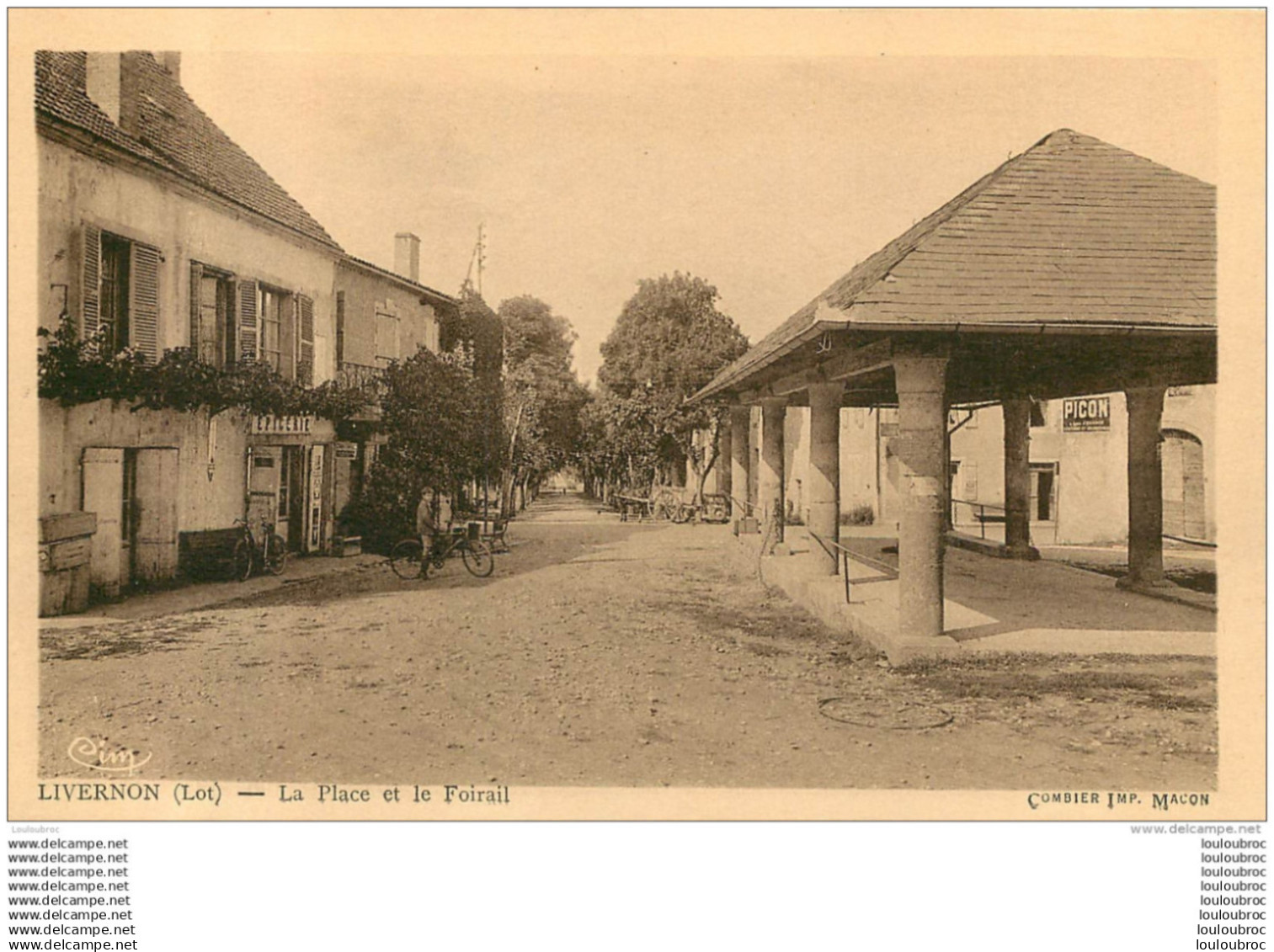 LIVERNON LA PLACE TE LE FOIRAIL  EPICERIE