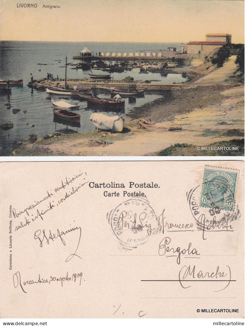 # LIVORNO - ANTIGNANO   1909