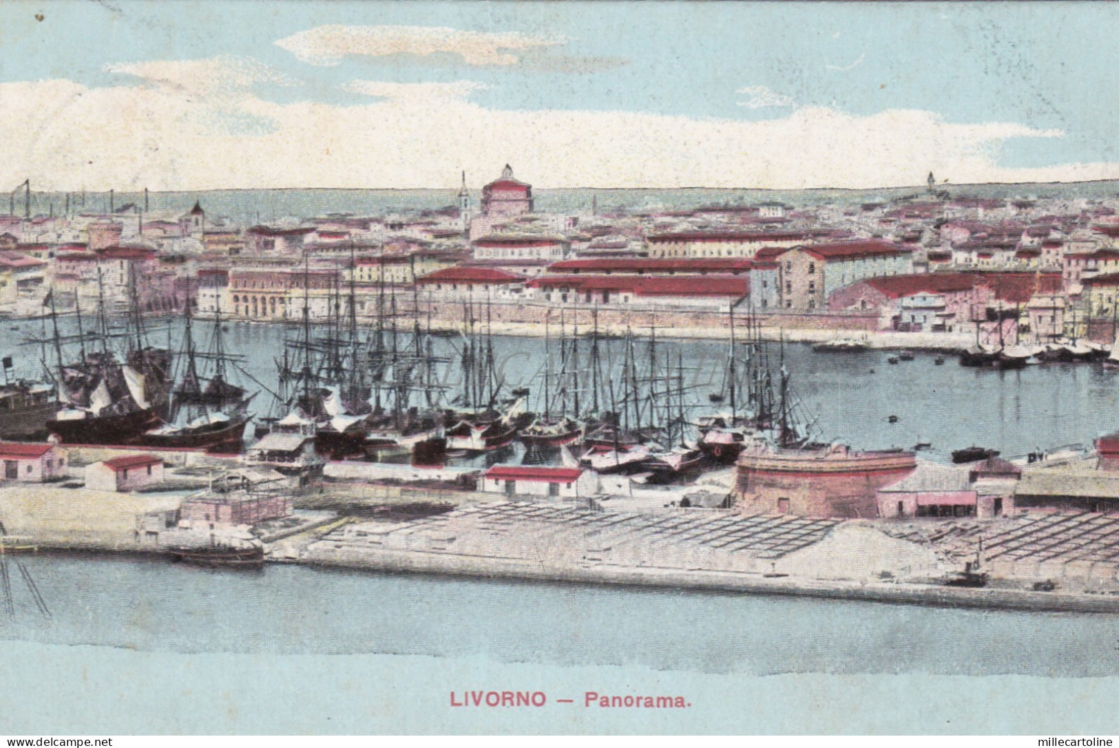 LIVORNO - Panorama 1912