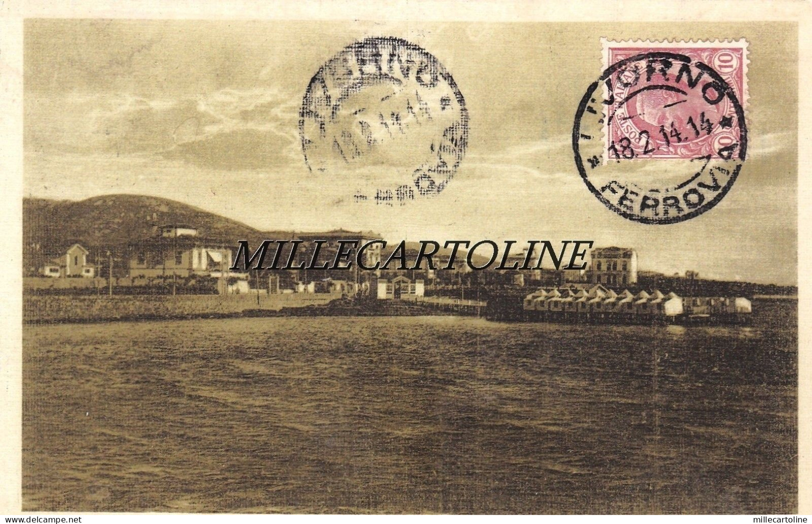 LIVORNO: Saluti da -  1914