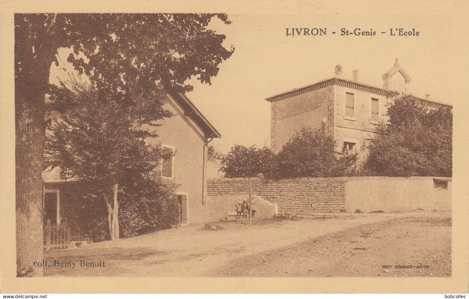 LIVRON (Drôme): St-Genis - L'Ecole