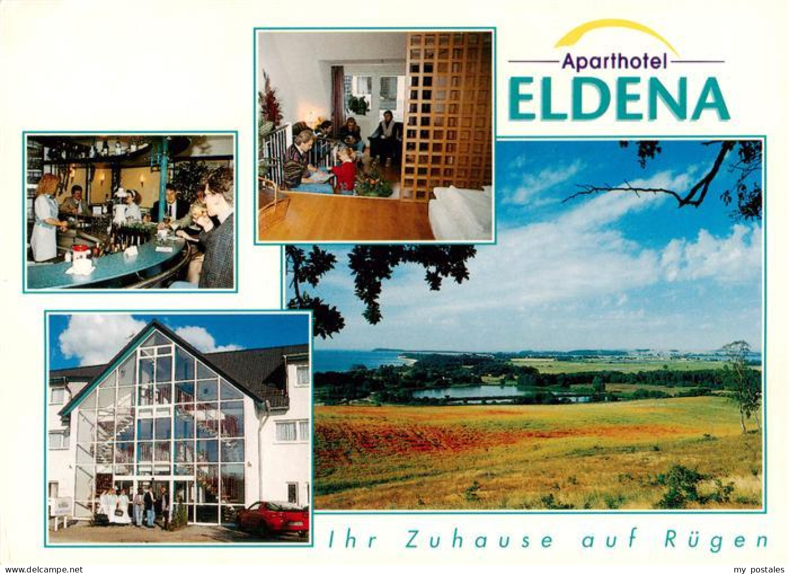 Lobbe Middelhagen Ruegen Aparthotel Eldena Bar Panorama