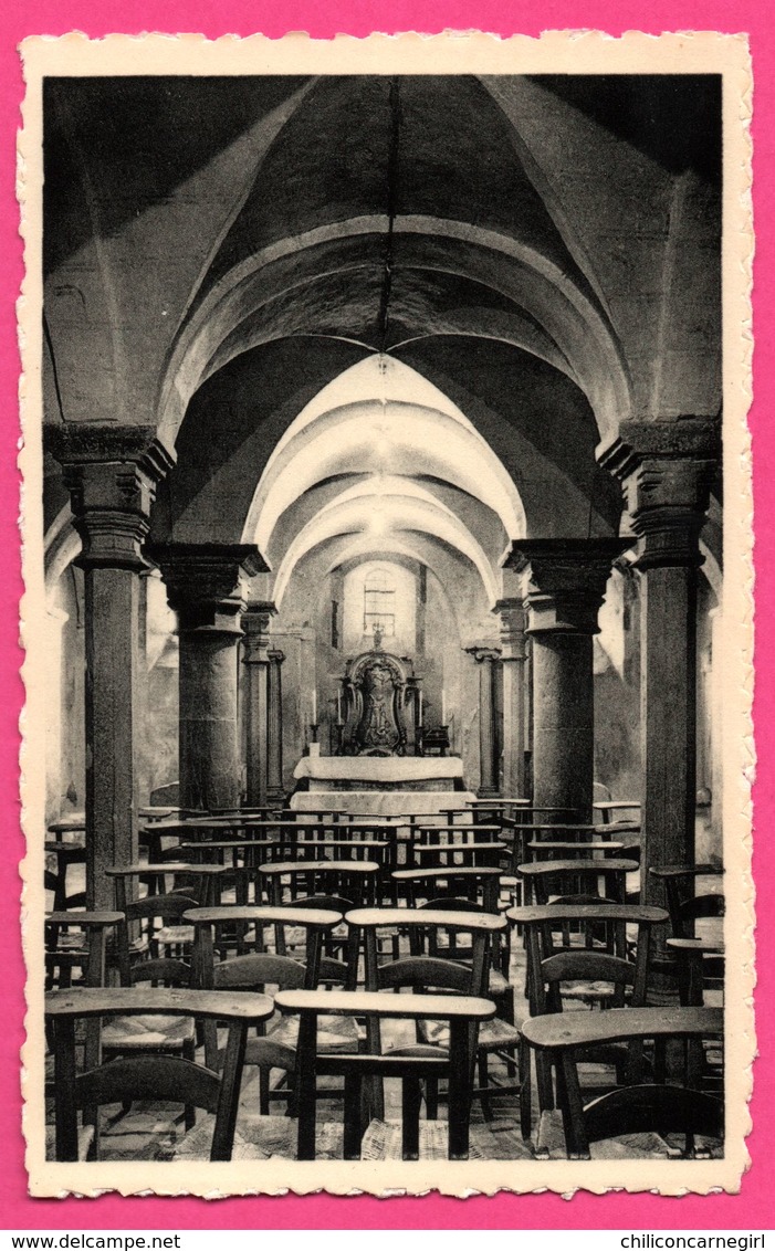 Lobbes - Collégiale St Ursmer - La Crypte sous l'avant choeur de la Collégiale - NELS - THILL