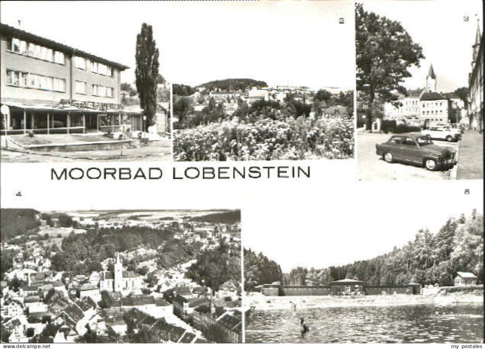 Lobenstein Bad Marktplatz