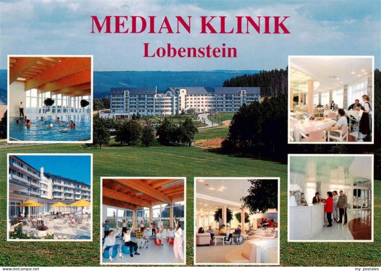 Lobenstein Bad Median Klinik Lobenstein Hallenbad Gymnastik Speisesaal Rezeption