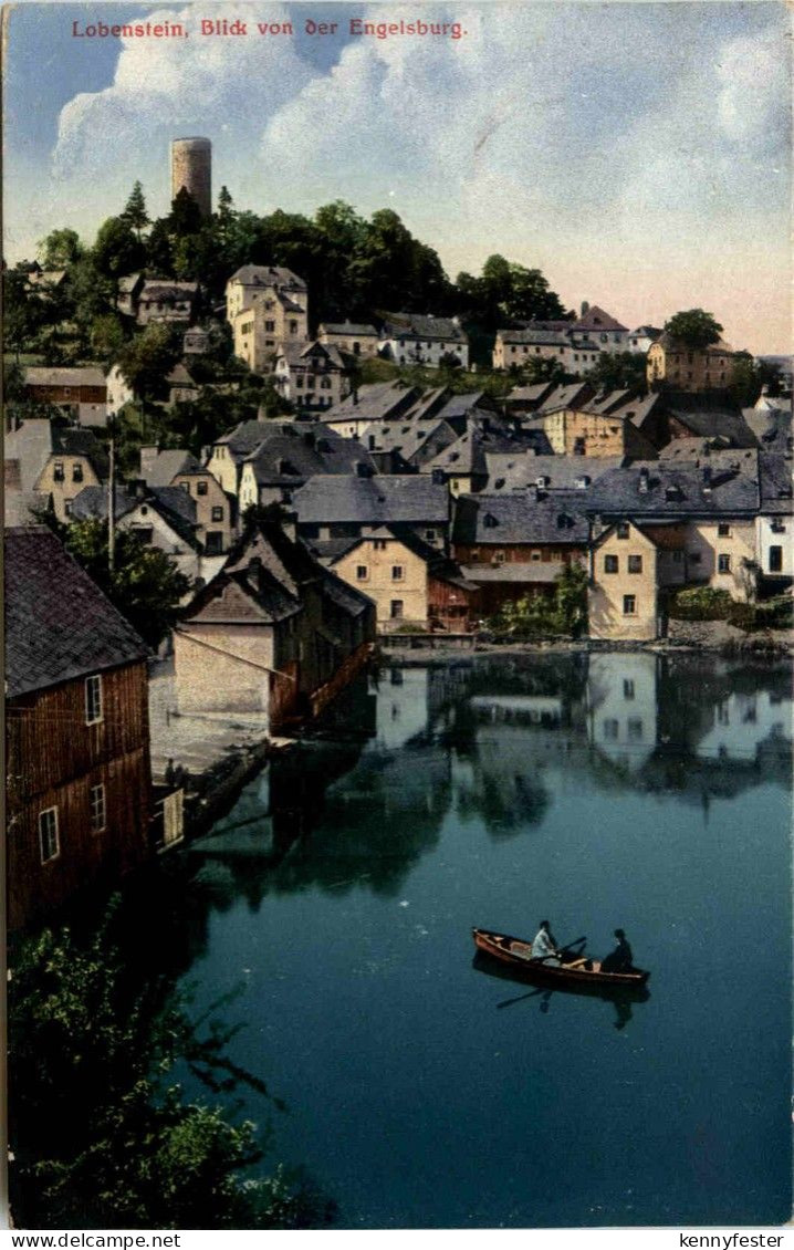 Lobenstein/Thür. - Blick von der Engelsburg
