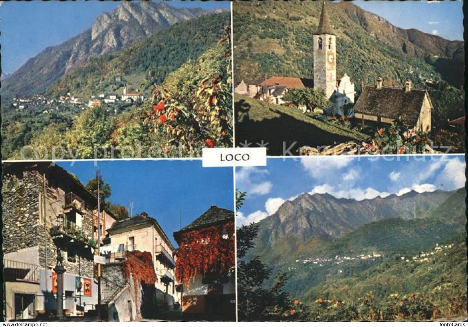 Loco Locarno Onsernone pittoresco