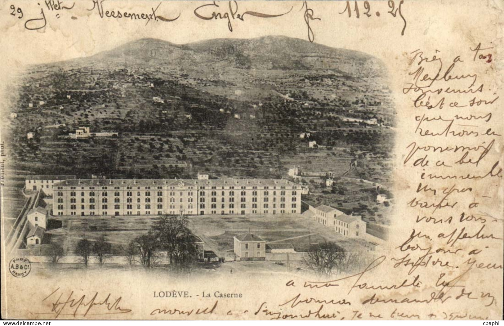 Lodeve CPA La caserne