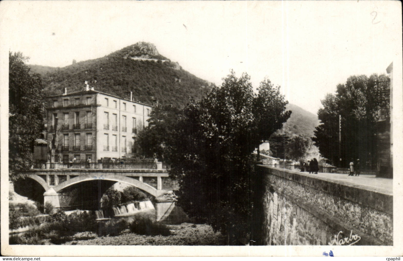 Lodeve CPA Pont de Lergues