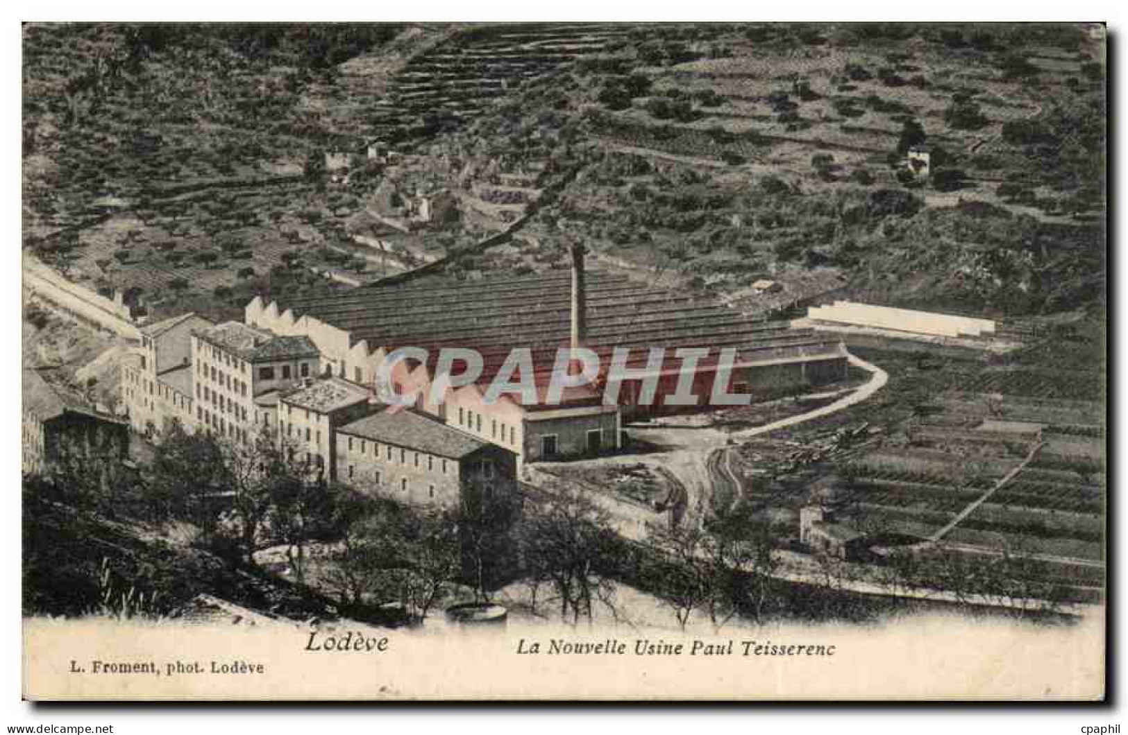 Lodeve - La Nouvelle Usine Paul Teisserenc - CPA