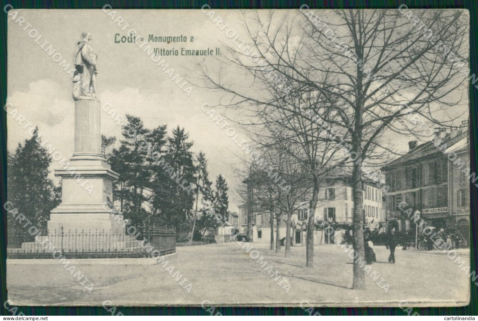 Lodi Città PIEGHINA cartolina ZKM9735