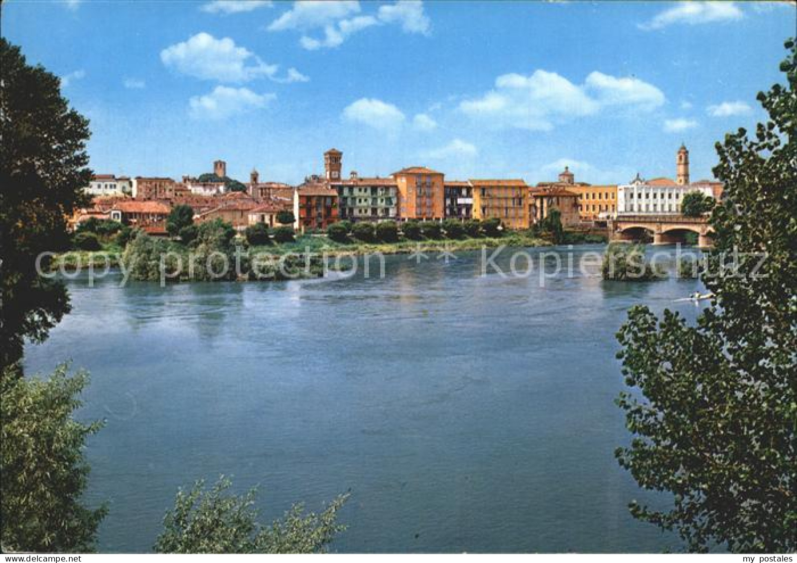 Lodi Lombardia Panorama dall'Adda