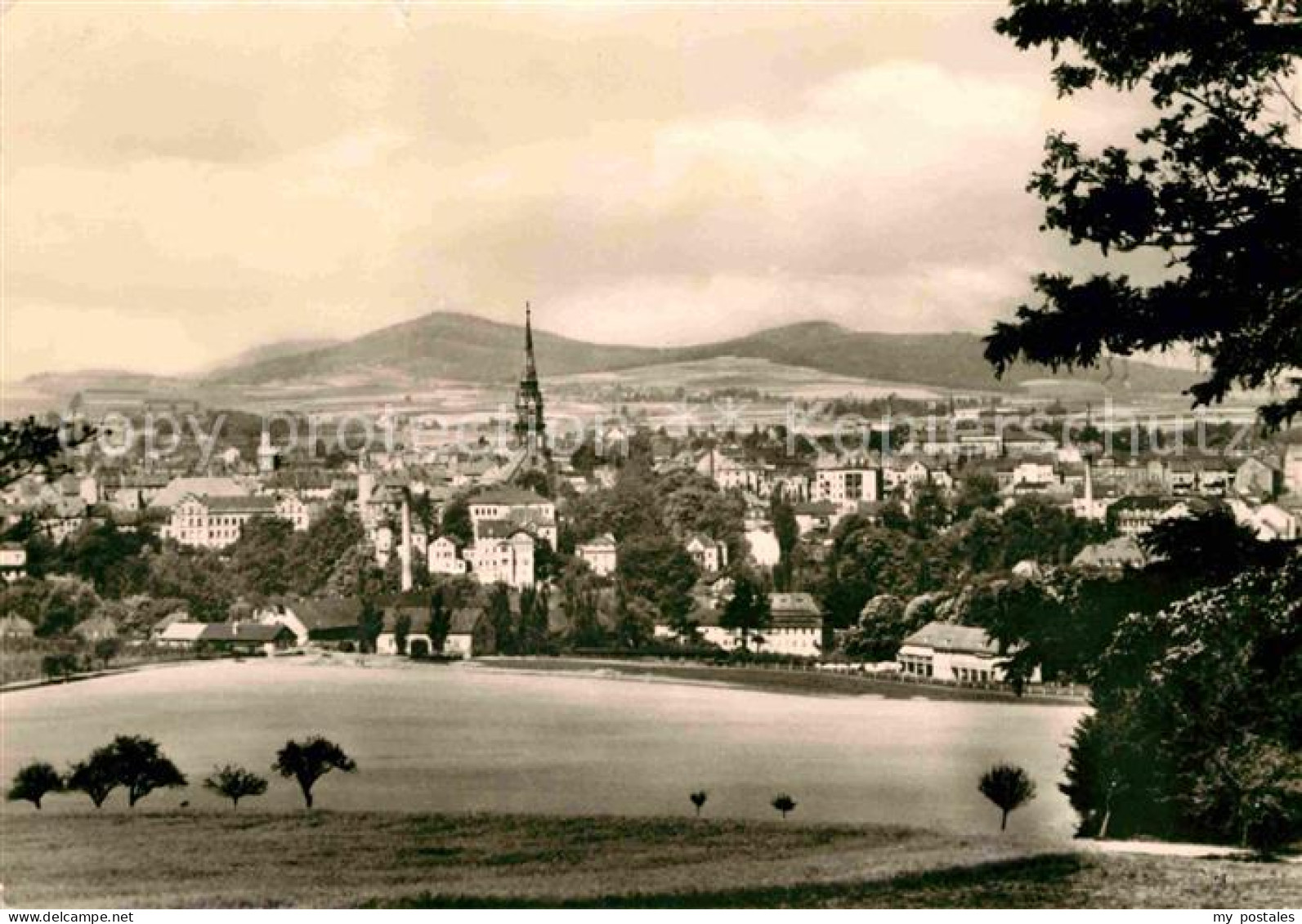 Loebau Sachsen Gesamtansicht