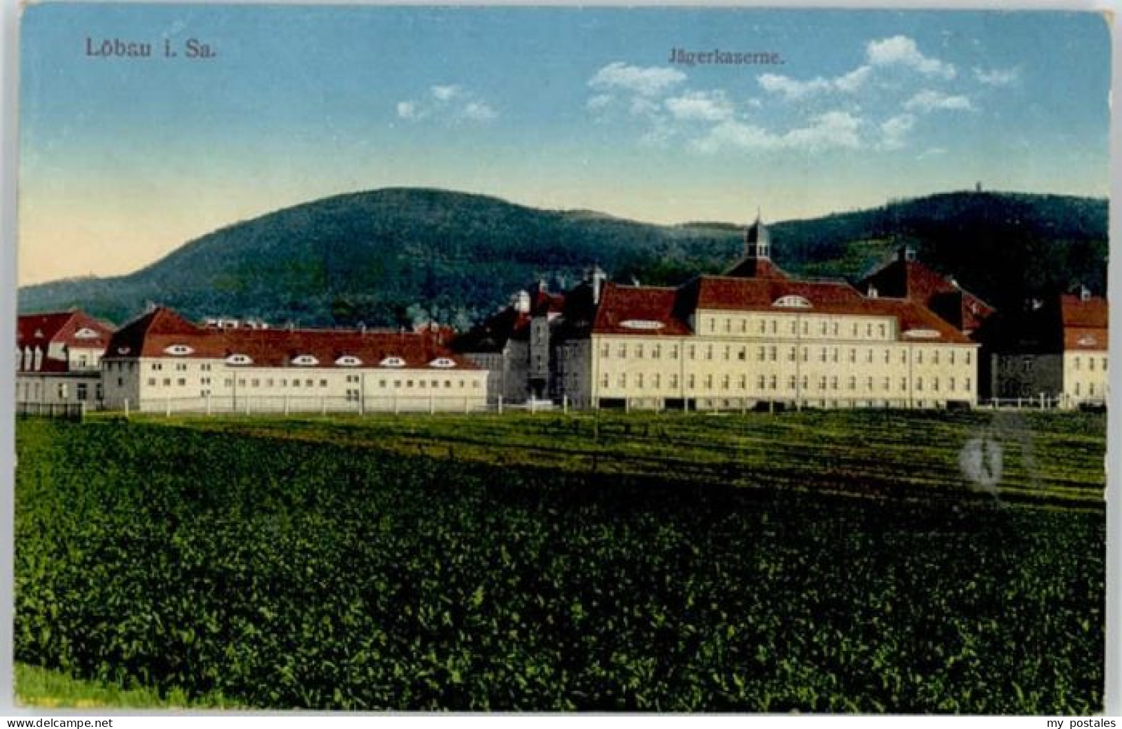 Loebau Sachsen Loebau Jaegerkaserne *