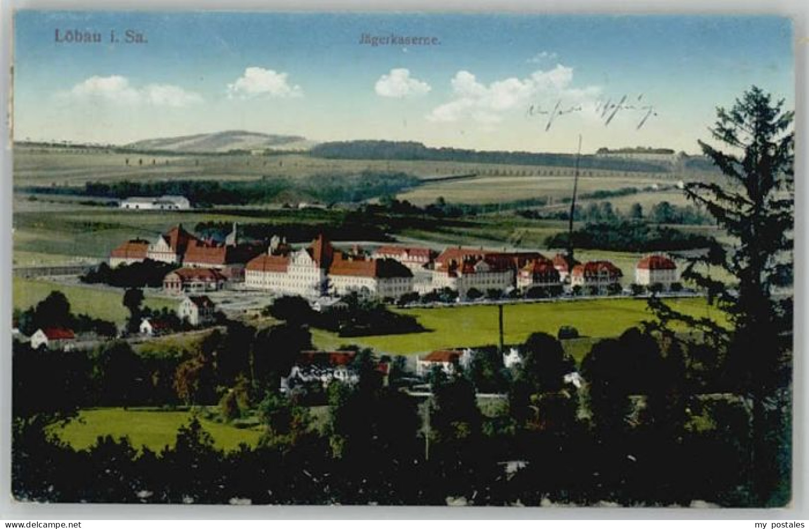 Loebau Sachsen Loebau Jaegerkaserne x