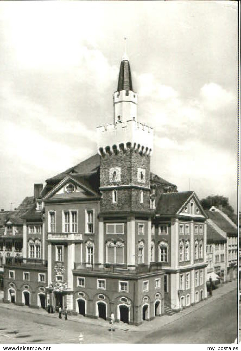 Loebau Sachsen Loebau Rathaus x 1977