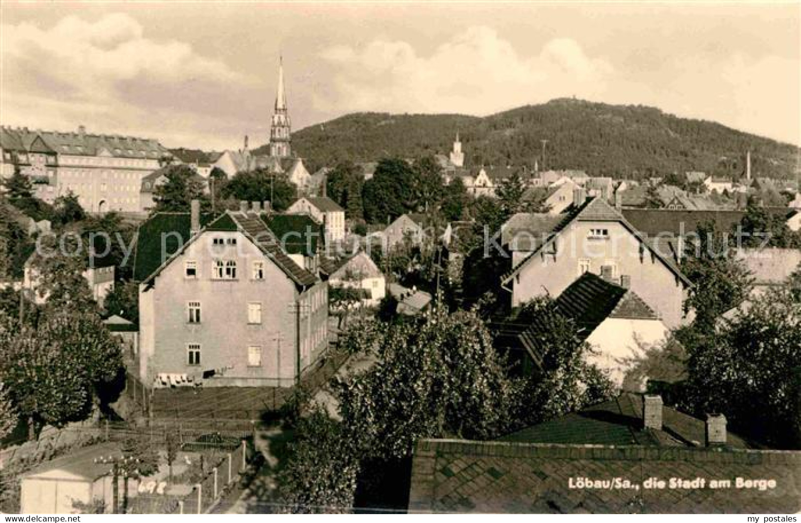 Loebau Sachsen Teilansicht