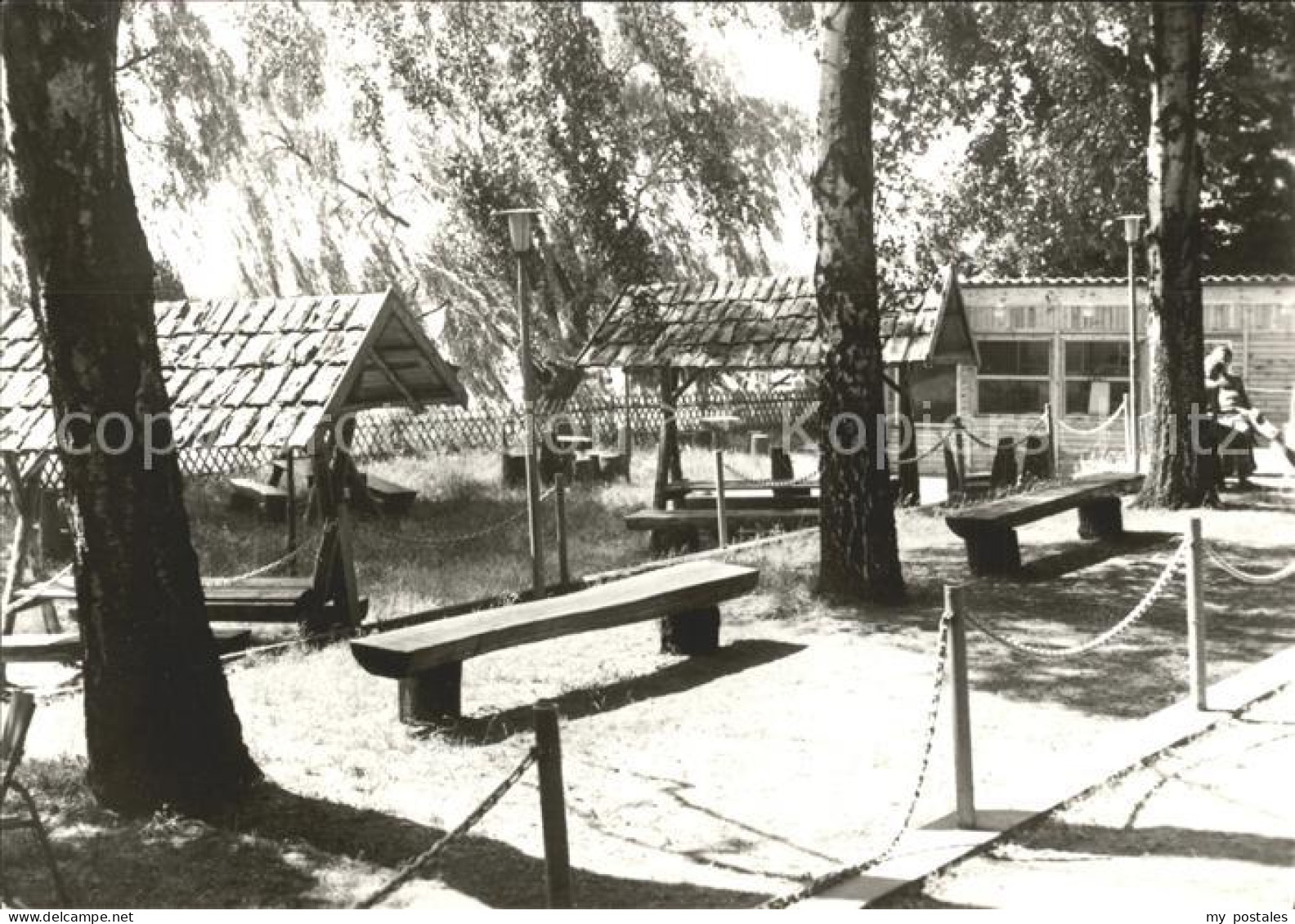 Loecknitz Mecklenburg-Vorpommern HO Freiluftgaststaette Haus am See