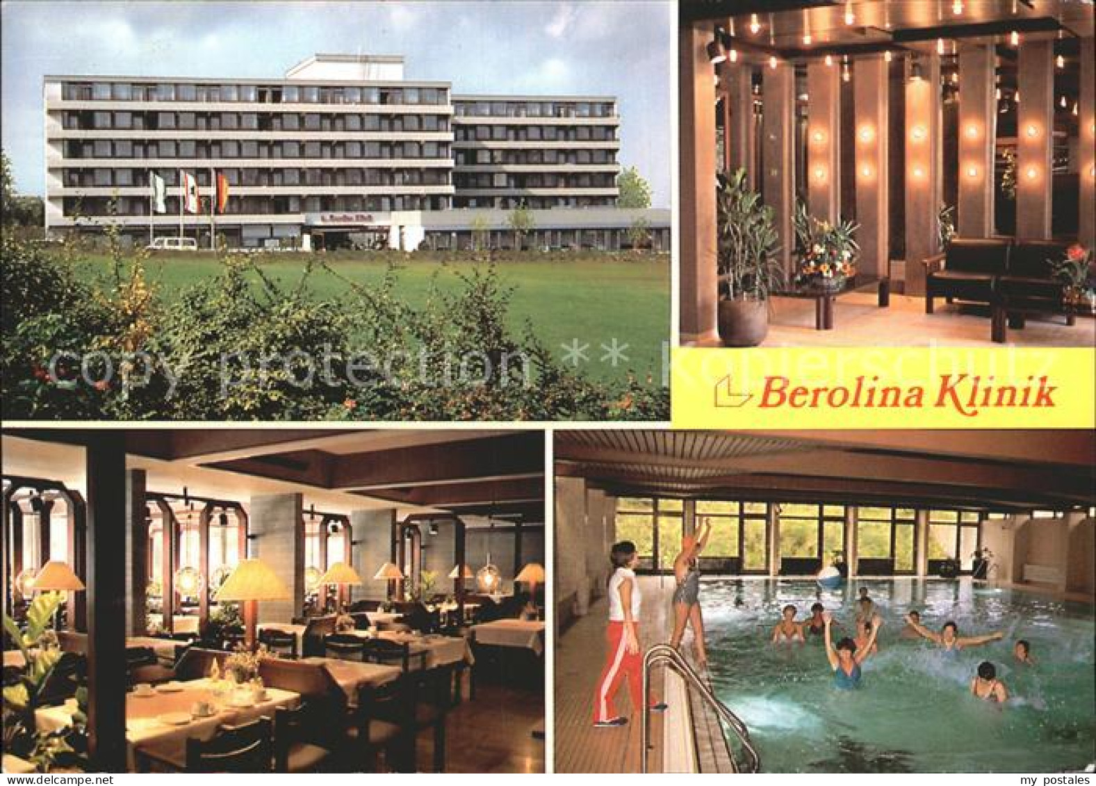 Loehne Berolina Klinik Speisesaal Hallenbad