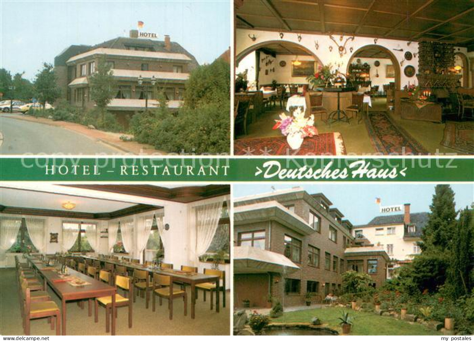 Loeningen Hotel-Restaurant Deutsches Haus Teilansichten
