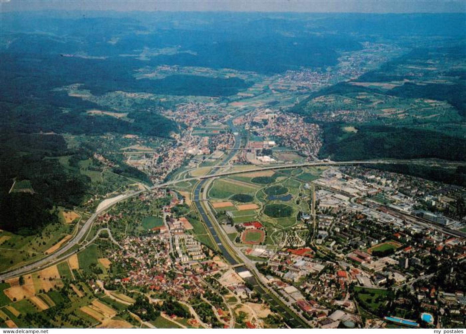 LoeRRACH Baden BW Fliegeraufnahme
