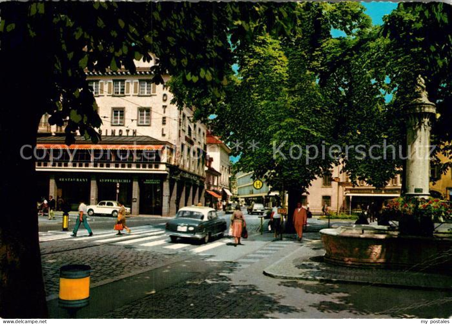 LoeRRACH Baden BW Marktplatz