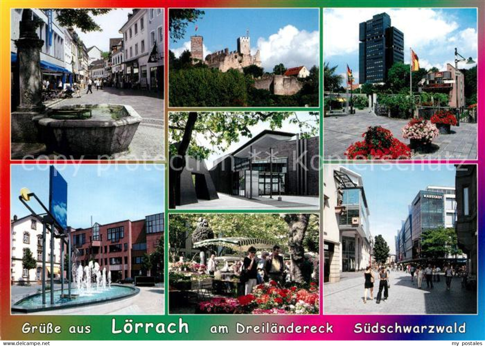 Loerrach Burg Roetteln Brunnen