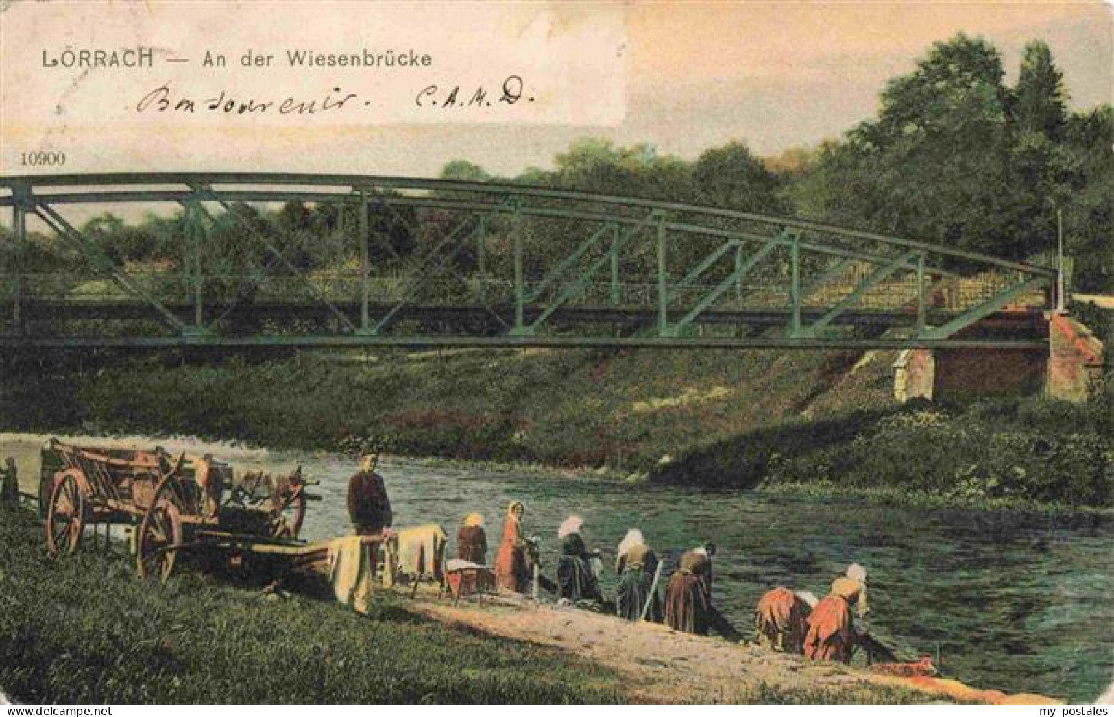 Loerrach BW An der Wiesenbruecke