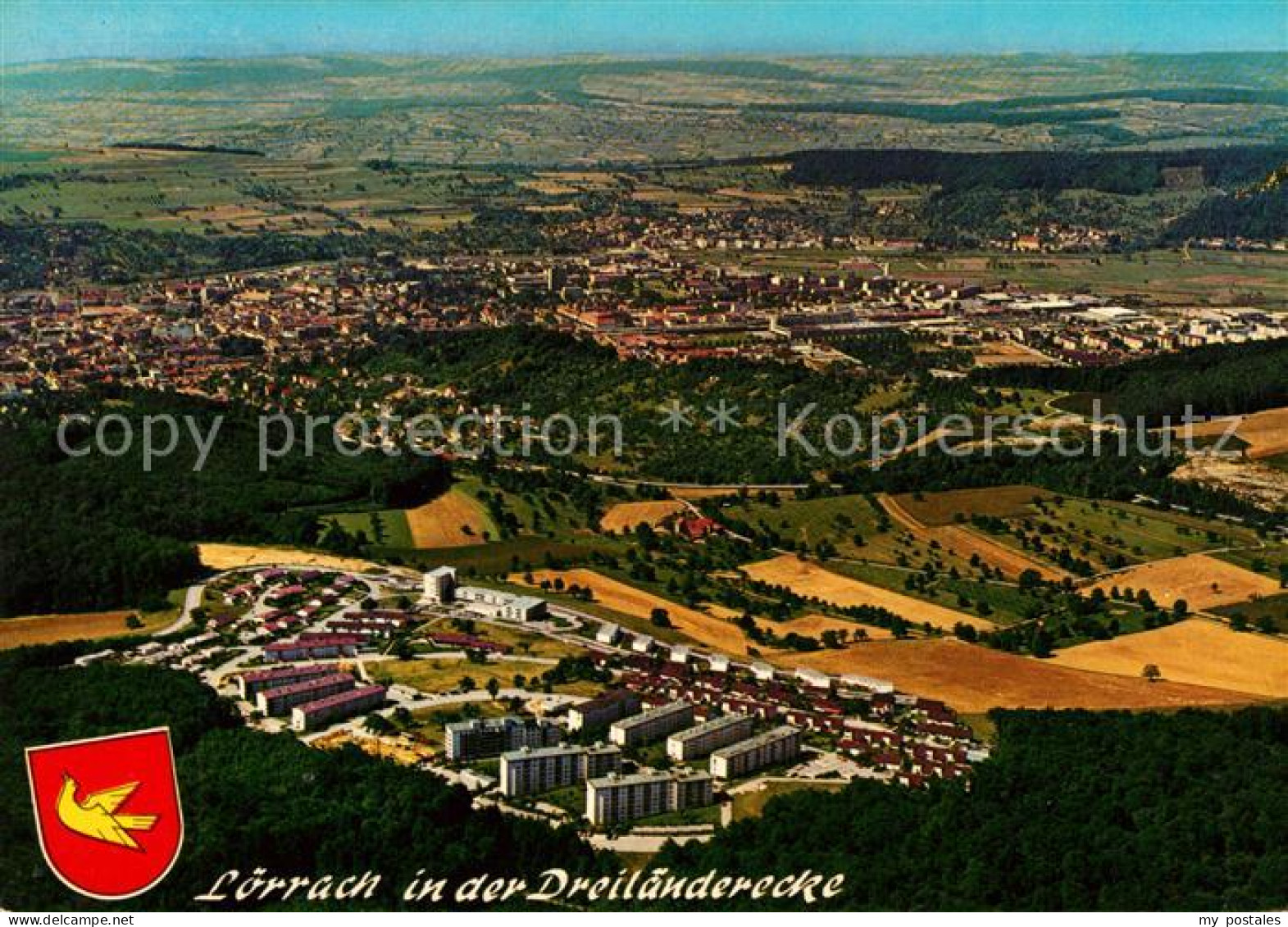 Loerrach Fliegeraufnahme