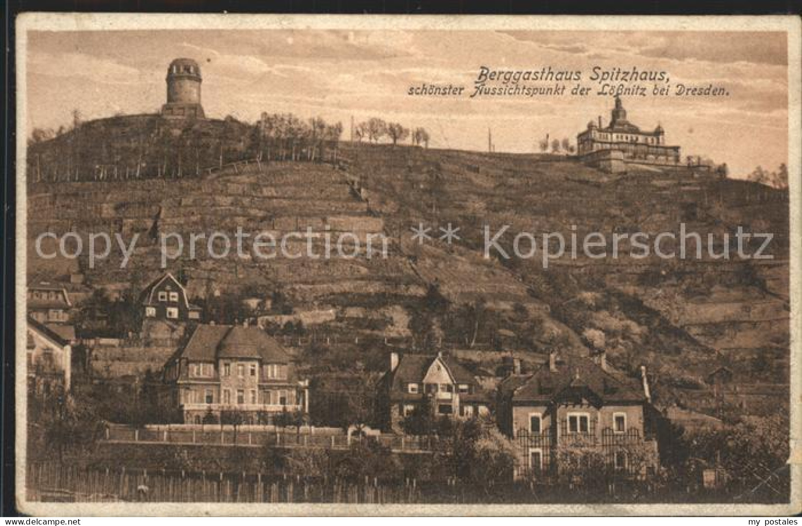 Loessnitz Dresden Berggasthaus Spitzhaus