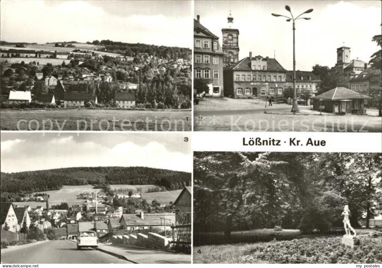 Loessnitz Dresden Karl Marx Platz Park der Deutsch Sowjetischer Freundschaft