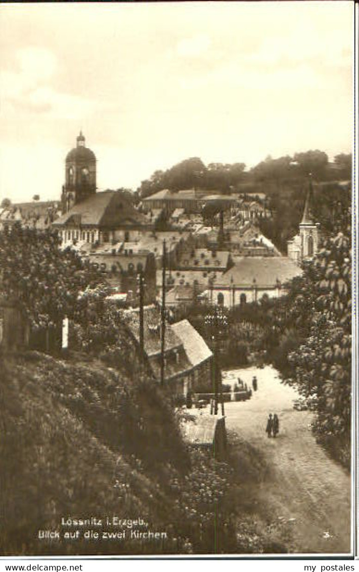 Loessnitz Erzgebirge Loessnitz  ungelaufen ca. 1930