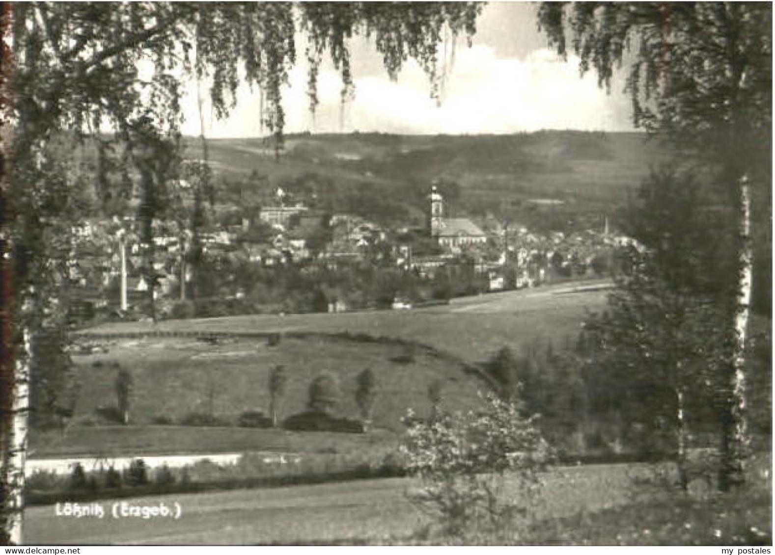 Loessnitz Erzgebirge Loessnitz  ungelaufen ca. 1965