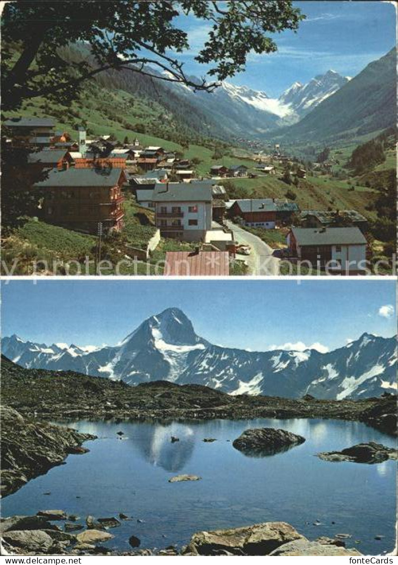 Loetschental Ferden Loetschenluecke Loetschenpass Bietschhorn