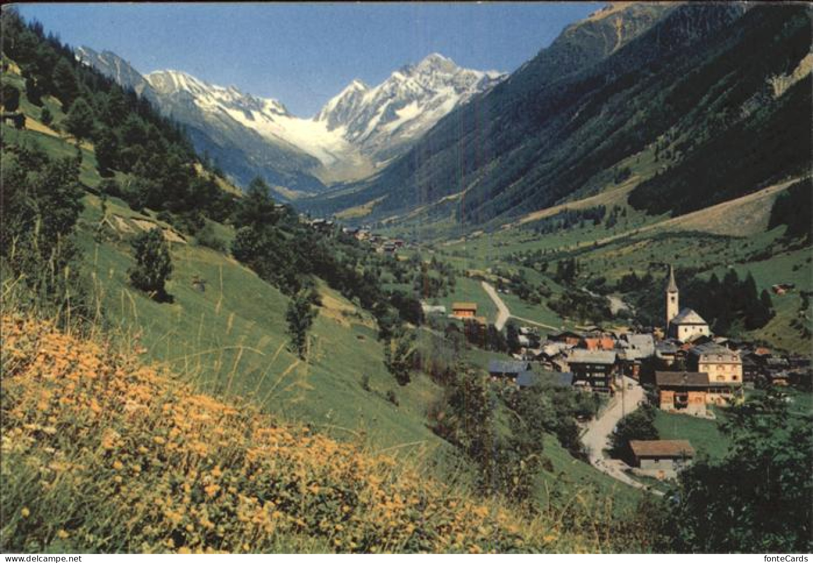Loetschental Kippel Wiler Loetschenluecke Schinhorn
