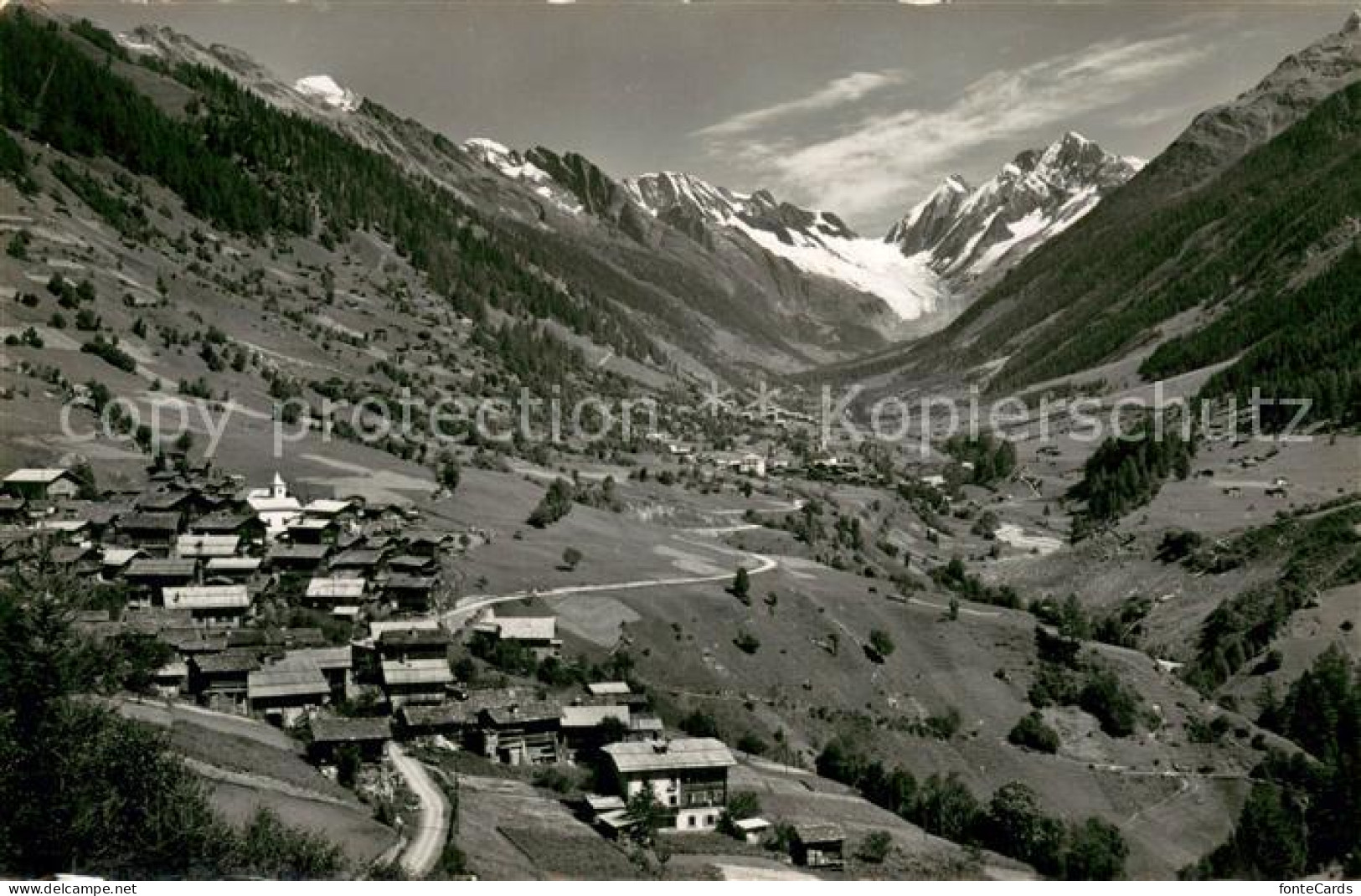 Loetschental mit Ferden und Kippel