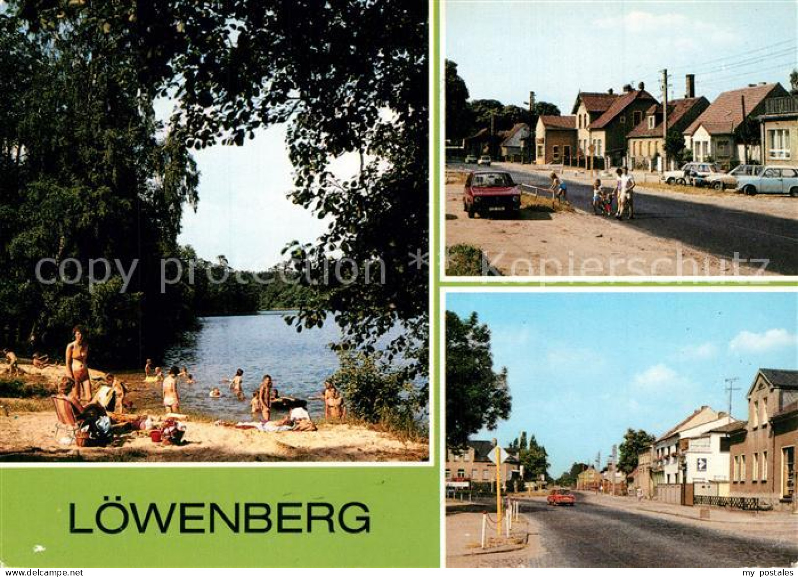 Loewenberg Oberhavel Liebenberg Badestelle Grosse Lanke Berliner Strasse Gaststa