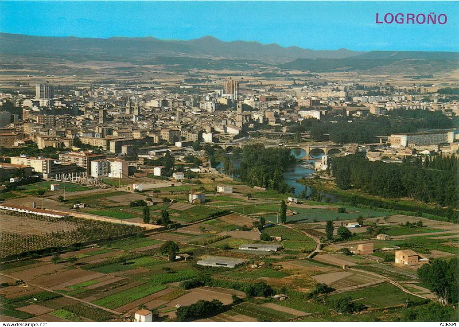 LOGRONO La Rioja vista general 31 (scan recto-verso)MA1934Ter